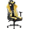 Diablo Sedia da Gaming in Tessuto X-Player 2.0 - Gaming Chair Ergonomica con Braccioli 3D - Cuscino Cervicale/Lombare Funzione Dondolo - Sedia per PC, Poltrona Gaming, Sedia Ufficio 160 kg - King (XL)