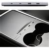 Leikaendi USB Hub Multiport Caricabatterie compatibile con Tesla Model Y 2021-2024 Model 3 2021-2023, Console Center Ricarica Rapida USB Docking Station Auto Accessori Interni