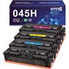 LEMERO SUPERX 045h Compatibile Toner per Canon 045H 045 per Canon i-Sensys MF633cdw MF635cx LBP613cdw MF631cn LBP611cn MF632cdw MF634cdw MF636cdwt LBP612cd