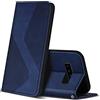 ZONNAVI Cover per Samsung Galaxy S10, Flip Custodia Pelle PU con [Slot Cart] [Supporto Stand] [Magnetica], Cover a Libro Portafoglio per Samsung Galaxy S10 (Blu)