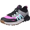 CMP HOSNIAN LOW WMN SHOE, Scarpe da Trekking Donna, Grey-Purple Fluo, 39 EU