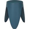 HOME DECO FACTORY, HD0297, Sgabello Eve Duck Blue, Les P'Tits Prix, Contemporaneo, Mobili, Seduta, Panca e Sgabello, 30x46x30 cm, Altezza seduta 46 cm, Duck Blue