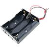 BEMATIK.COM BeMatik EN087 - Porta batteria per 3 batterie LR6 AA 1,5 V