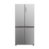 Haier - Frigorifero 4 Porte Hcr3818enmm Classe E 467 Lt-platino, Stainless Steel