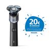 Philips - Rasoio X5006/00-nero Metallizzato/ Acquamarina