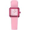 Swarovski Orologio, con CristalliSwarovski , Alluminio e Cinturino in Silicone, Meccanismo al Quarzo, Rosa