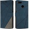 SONWO Cover per Xiaomi Mi A1 Custodia, Flip Caso in PU Pelle Case Cover Premium Portafoglio Custodia per Xiaomi Mi A1, Supporto Stand, Slot per Schede, Blu