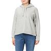 Tommy Hilfiger TH Flex Felpa con Cappuccio Maglione, Light Grey Heather, M Donna