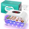 ISTOYO Luce UV in Resina su Due Lati con Display Digitale - Impostazione del Tempo Più Lungo (2 m, 3 m, 5 m) - Lampada Divisa e Grande per l'Indurimento della Resina