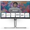 AOC Q27U3CV Monitor PC 68,6 cm (27") 2560 x 1440 Pixel 4K Ultra HD LCD Nero