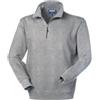 Generico Rossini HH181 Perth Felpa Unisex Misto Cotone Poliestere Collo Alto Chiuso con Cerniera Corta parasudore Interno (IT, Testo, M, Regular, Regular, Grigio Melange)