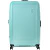 American Tourister Trolley Rigido L espandibile, con 4 ruote girevoli e chiusura integrata con combinazione a 3 cifre con funzione TSA. Dispone di un ampio scomparto principale, cinghie elastiche fe