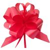 PuntoCasaStore 20 COCCARDE AUTOTIRANTI 3,0 CM Matrimonio Auto CASA Nozze Battesimo Laurea Comunione Gran Fiocco Rosso