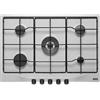 Franke FHTL 755 4G TC XS E - Piano cottura gas, 75 cm, 5 fuochi, griglie smaltate, finitura inox satinato