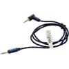 REDLINE Cavo audio Jack con connettore dorato, 2 metri