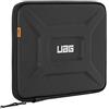 Urban Armor Gear custodia universale per laptop/tablet per Apple iPad Pro 12.9 / MacBook Pro, Microsoft Surface Pro/Book/Laptop etc. (fino a 13'', manicotto con tasca a rete, resistente) nero