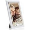 Instant Project Cornice Nonna 10x15. Portafoto in legno, regalo per festa dei nonni e compleanno
