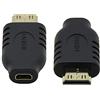 chenyang Tipo D Micro HDMI Presa Femmina a Tipo C Mini HDMI 1.4 Maschio Convertitore Adattatore: Elettronica