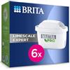 BRITA Filtro acqua rubinetto MAXTRA PRO Limescale Expert confezione da 6 filtri - Riduzione del calcare extra e ideale per bevande calde, filtro originale compatibile con caraffa acqua filtrante BRITA