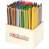 GIODICOLOR Matitoni Colorati Esagonali Giodicolor: 144 Pastelloni Maxi in 12 Colori Vivaci