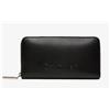 Calvin Klein Jeans Calvin Klein Embossed Logo Zip Large Wallet Portafogli Ecop Nero Donna