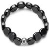 Vestopazzo Anello Elastico Sfere Piatte Ematite