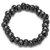 Vestopazzo Anello Elastico Sfere Diamantate Ematite