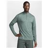 Nike M Nk Df Elmnt Top Hz Maglia M/L 1/2 Zip Verde Mel Running Uomo