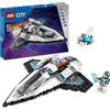 LEGO 60430 City Astronave Interstellare Giocattolo con Navicella da Costruire, Minifigure dell`Astronauta e Drone Robot,eta 6+