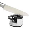 Generico Affilatrice tascabile per coltelli da cucina e forbici Affila Coltelli con Ventosa Affilatore Affilacoltelli Arrotino per lame dritte e dentellate