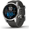 Garmin Fenix 7S Silver Grey Smartwatch Multisport 42mm Display 1,2 Touchscreen cod. 010-02539-01