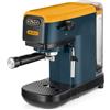 Ariete 1399 Macchina da caffè espresso Mango Yellow, Per polvere e cialde ESE, 1300 W, Capacità 1,1L, 15 bar di pressione,