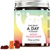 BEAUTYBEARS GmbH Bears with Benefits One Bear a Day, Integratore per il Sistema Immunitario, 45 Caramelle Gommose Vegane, Multivitaminico con Vitamina C, D, A, B6, B12