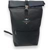 Aeronautica Militare Zaino Rolltop Aeronautica Militare New City Nero AM 544