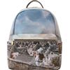 Y Not Y-Not Backpack Large con Stampa Romantic Trulli