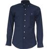 POLO RALPH LAUREN CAMICIA IN COTONE POLO RALPH LAUREN 001 BLU Uomo