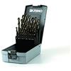 Krino 01229302 HSS-G Set 25 Pezzi Punte rettificate Speedmaster per Acciaio