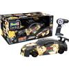 Revell RC I Naruto Itasha Drift Car I 4 ruote motrici e pneumatici Drift, carrozzeria termoformata, elegante illuminazione a LED a pavimento, due set di pneumatici per deriva e corse