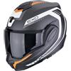 SCORPION Casco Scorpion EXO Tech Evo Carbon Cosy arancio