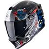 SCORPION Casco Scorpion Covert FX Skullz grigio rosso