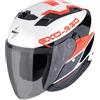 SCORPION Casco Scorpion Exo 230 Band bianco rosso