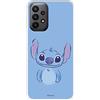 LA CASA DE LAS CARCASAS Cover per Samsung Galaxy A23 5G ufficiale di Lilo & Stitch Stitch Blu trasparente per proteggere il tuo cellulare. Cover per Samsung Galaxy in silicone flessibile con licenza ufficiale Disney