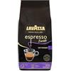 Lavazza, Espresso Barista Intenso, Caffè in Grani Tostati a Tamburo, Ideali per Macchine da Caffè Espresso, Note Aromatiche di Cacao e Legno, Arabica e Robusta, Intensità 9/10, 1 kg