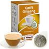 La Capsuleria Caffè al GINSENG, energizzante (54 Cialde in Carta) compatibili con macchine ESE 44mm, 3 Box da 18 Cialde, gusto intenso e cremoso, senza glutine, ideale per una pausa rigenerante (La Capsuleria)