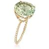 Bellitia Jewelry Anello Fidanzamento Donna in Argento 925 Placcato in Oro 18K, Anello Banda con Peridoto verde/Ametista viola/Tormalina rosa/Topazio blu Simulato per Anniversario Matrimonio Promessa