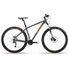 HEAD Granger, Mountain Bike Unisex Adulto, Grigio Opaco/Arancione, 56