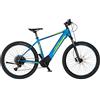 Fischer Mountainbike Montis 6.0i, Bicicletta elettrica per Uomo e Donna | RH 46 cm Motore Medio 90 NM | Batteria da 36 V nel Telaio E-Bike | MTB, Blu Opaco, 46cm-504Wh