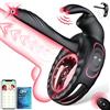 ORSLUM Vibratore per Uomo Sexy Toys Anello per Pene da Uomo, Anello Pene Sexy Toys Uomo Anello Fallico ORSLUM, Vibratore Con Telecomando APP Anello Vibrante per Il Pene Anello Vibrante Pene Sexytoys