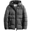 Fulidngzg Giacca Da Uomo Elegante Taglie Forti Imbottito Cappotto Giacca Manica Lunga con Cappuccio 4 Stagioni Giubbino Casual Slim Fit 4XL Parka Caldo Offerta Leggero Piumino Giubbotto Invernale