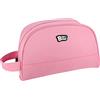 Grafoplás 37720053. Beauty case scuola, colore rosa, bits & Bobs, 26 x 15 x 12 cm, manico a mano, Rosa, 26x15x12cm, Beauty case rotondo con manico laterale